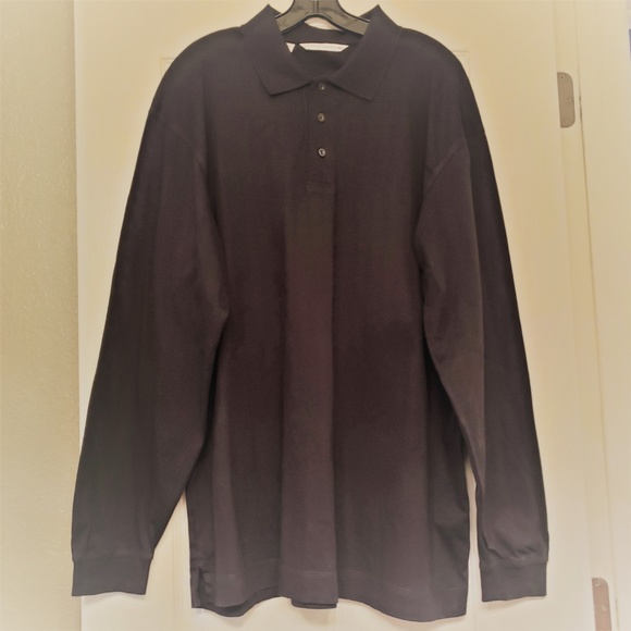 Cutter & Buck Men's Long Sleeve Polo Shirt L - Picture 5 of 5